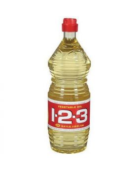 123 VEGETABLE OIL 33.8OZ 12CT