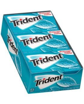TRIDENT VALUE WINTERGREEN 12CT