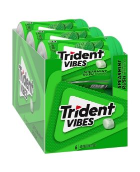 TRIDENT 40 PC JAR SPEARMINT 6CT