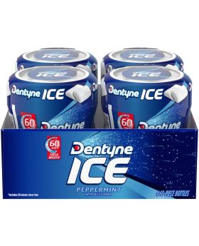 DENTYNE ICE 60PC PEPPERMINT 4CT