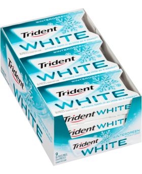 TRIDENT WHITE WINTERGREEN 9CT