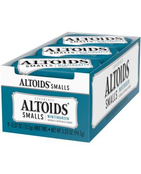 ALTOIDS SMALLS WINTERGREEN 9CT
