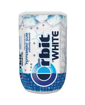 ORBIT WHT S/CHEW PEPPERMINT 9CT