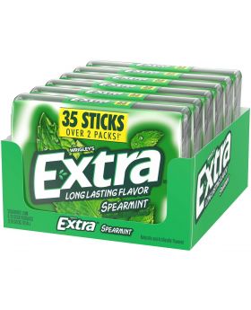 EXTRA PLA CASE SPEARMINT 35PC6CT
