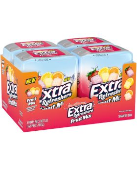 EXTRA REFRESHER FRUIT MIX 40PC4C