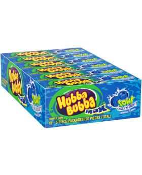 HUBBA BUBBA MAX SOUR BLUE 18CT