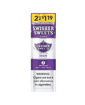 SWISHER 2F1.19 GRAPE 30/2PK