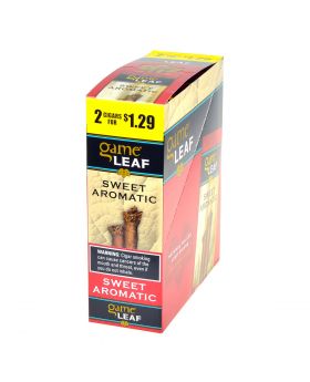 GAME LEAF $1.29 S/AROMATIC 15/2P