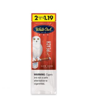 WHITE OWL 2F1.19 PEACH 30/2PK