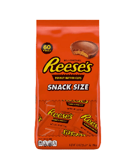 REESES PBC SNACK SIZE 60CT