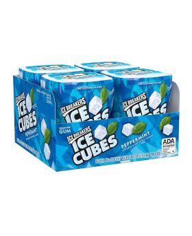 ICE BREAKER CUBES PEPPERMINT 4CT