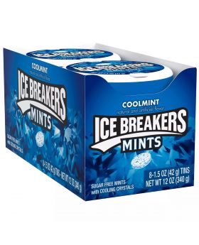 ICE BREAKER TIN COOL MINT 8CT