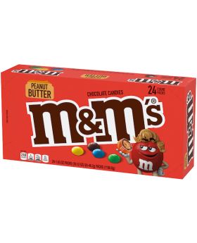 M & M PEANUT BUTTER 24CT