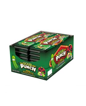 SOUR PUNCH STRAW PICKLE 24CT
