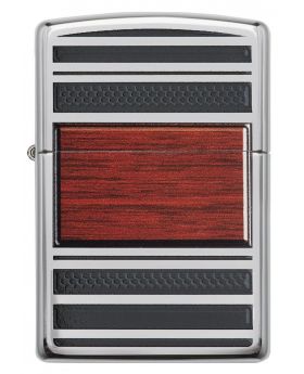 ZIPPO LIGHTER PIPE WOOD DESIGN