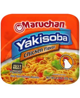 MARUCHAN YAKISOBA CHICKEN 8CT