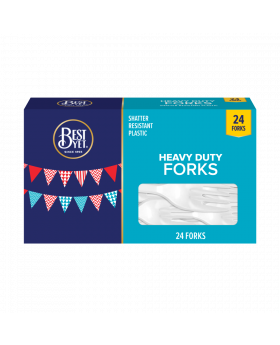 BY PLASTIC FORKS 24CT