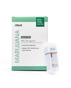 UTEST DRUG TEST SALIVA 25NG 1CT