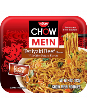 NISSIN C/MEIN TERIYAKI BEEF 8CT