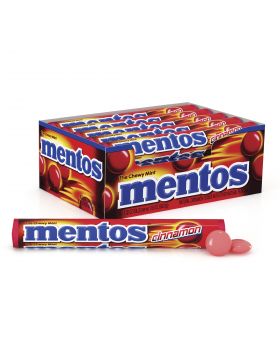 MENTOS ROLL CINNAMON 15CT