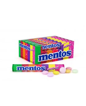 MENTOS ROLL RAINBOW 15CT