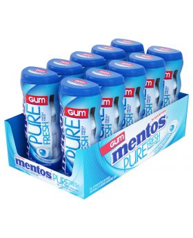 MENTOS GUM PURE FRESH MINT 10C