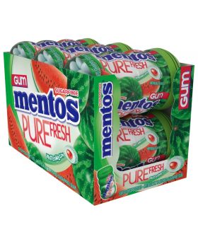 MENTOS JAR GUM WATERMELON 6CT