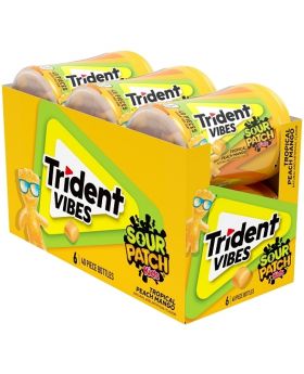 TRIDENT 40 PC SOUR PATCH TROP 6C