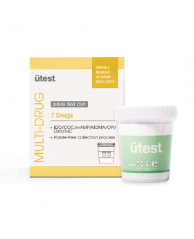 UTEST DRUG TEST 7 PANEL CUP 1CT