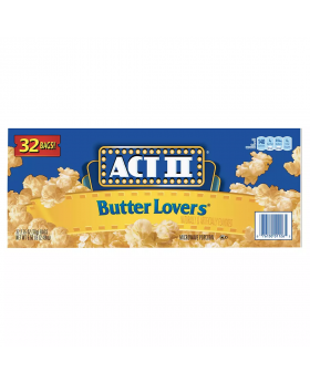 ACT II POPCORN BUTTER LOVER 32CT