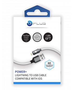 UPLUS POWER+ IPHONE WHITE 20CT