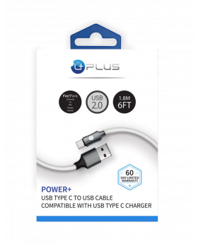 UPLUS POWER+ TYPE C WHITE 20CT