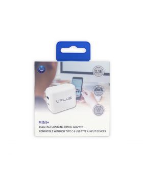 UPLUS MINI+ DUAL ADAPTER TRA 20C