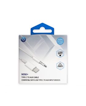UPLUS MINI+ TYPE C TO AUX 20CT