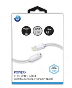 UPLUS POWER+ IPHONE TO TYPC C 1C