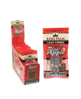 KING PALM CONES DOG RED APP 15CT