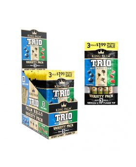 KING PALM 3F1.99 TRIO BLUE 15CT
