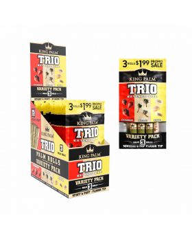 KING PALM 3F1.99 TRIO STRAW 15CT