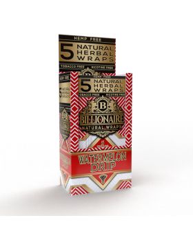 BILLIONAIRE WRAPS WATER 25/5PK