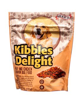 KIBBLES DELIGHT DOG FOOD 14OZ10C