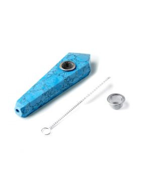 ASTRAL PIPE GEMSTONE BLUE TURQUO