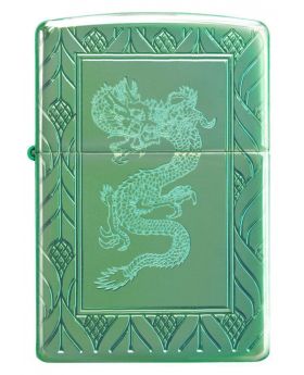 ZIPPO LIGHTER ARMOR HIGH GREEN
