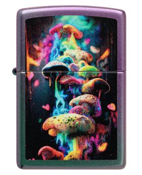 ZIPPO LIGHTER MUSHROOMS DESIGN