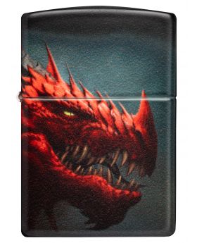 ZIPPO LIGHTER DRAGON DESIGN YLW