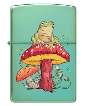 ZIPPO LIGHTER MYSTICAL FROG DESI