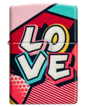 ZIPPO LIGHTER LOVE DESIGN