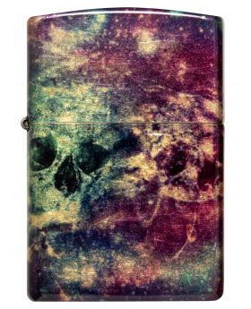ZIPPO LIGHTER GALAXY SKULL DESIG