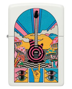 ZIPPO LIGHTER RETRO MUSIC DESIGN