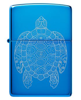 ZIPPO LIGHTER ZEN TURTLE DESIGN