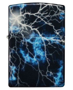 ZIPPO LIGHTER LIGHTNING DESIGN